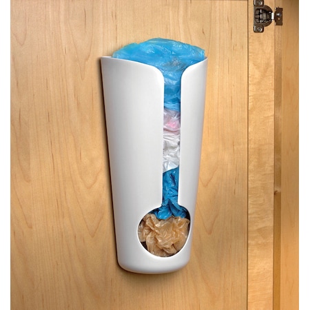 Spectrum Diversified Spectrum White Organizer Bin 14 in. H X 3-5/9 in. W X 7.25 in. D 33200